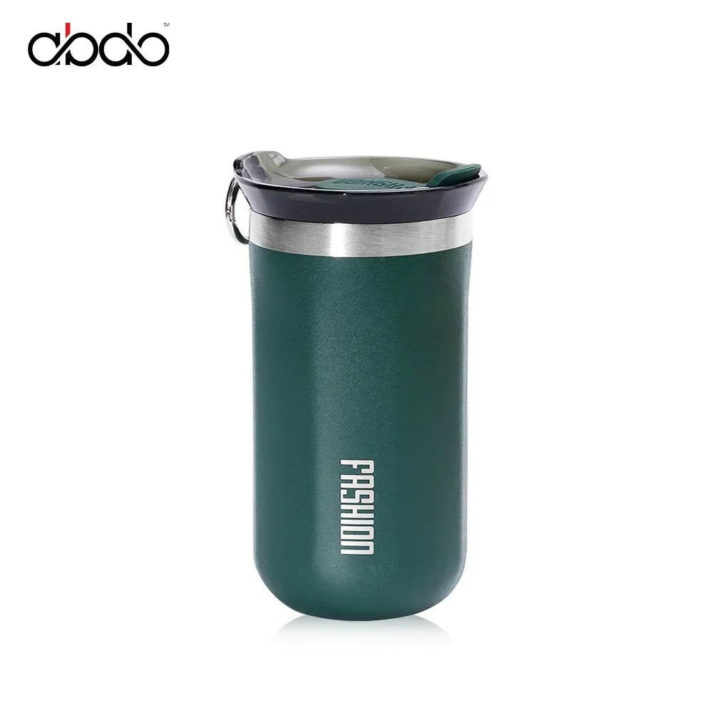 Leakproof Travel Mug, Stainless Steel Thermos Bottle, Insulated Coffee Tumbler