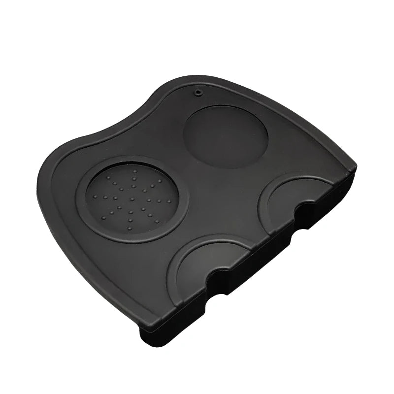 Coffee Tamper Mat Anti-skid Silicone Pad Universal Press Tampering Holder Corner Mat Pad For Office Bar Shop Barista Accessories