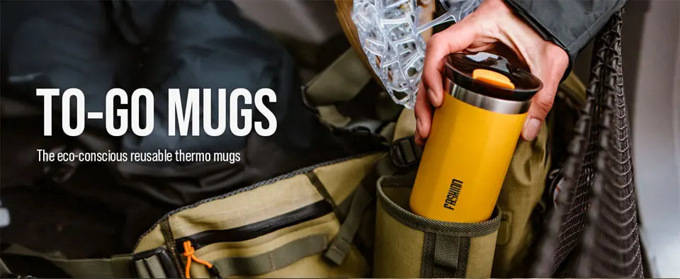 Thermal Mug Thermos Bottle, Insulated Coffee Tumbler, Leakproof Travel Drinkware